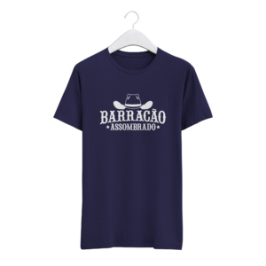 Camiseta Azul Barracão Assombrado